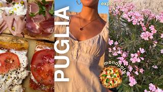 italy chronicles 🍝 | exploring puglia, good food \u0026 relaxing