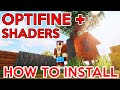 How to Install Optifine + Shaders with and without Forge : Minecraft Java