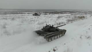 Стрельбы танков Т-72б3 в Нижегородской области