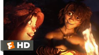The Croods (2013) - Friends With Fire Scene (2/10) | Movieclips