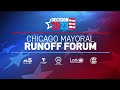 Chicago Mayoral Debate: Paul Vallas, Brandon Johnson Face Off in Chicago Election Forum