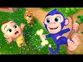 Eeny Meeny Miny Moe with Animals | Lalafun Nursery Rhymes & Kids Songs