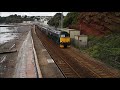 57603 tnt 57605 on sleeper ecs at dawlish 19 06 20