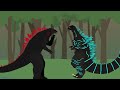 TV Zilla Me vs Shin Eduardozilla Oc Battle Stick Nodes Animation