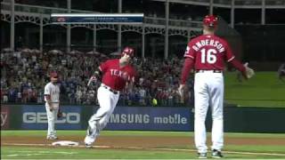 2010/10/02 Hamilton's two-run homer