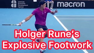 Holger Rune’s Explosive Footwork (Copy This To Improve Your Tennis)