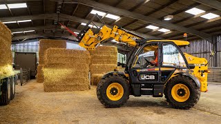 JCB показа новите си модели за 2025 - телескопични и колесни товарачи за професионалисти!