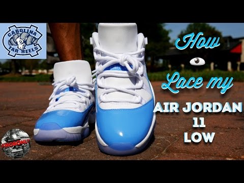 How I Lace My Air Jordan 11 Low & On Feet How I Lace My Air Jordan 11 Low & On Feet