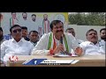 congress leader juvvadi krishna rao fires on padi kaushik reddy s rude behaviour v6 news