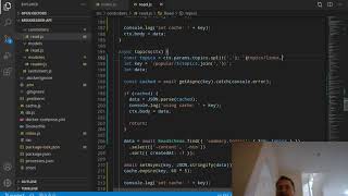 How to cache an API endpoint with redis in Node.js