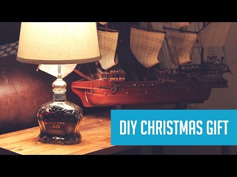 DIY Lamp from a Whisky Bottle DIY Lamp from a Whisky Bottle