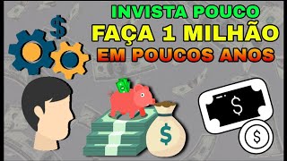 Quanto TEMPO Leva Para Virar MILIONÁRIO INVESTINDO de R$ 500 a R$ 1.500 por mês