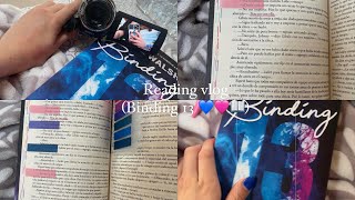 Reading vlog ı Leyendo binding 13