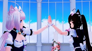 【MMDネコぱら】『エレクトリック・スター/Electric Star』ショコラちゃん＆バニラちゃん(ネコぱら/Nekopara)【4K60fps】