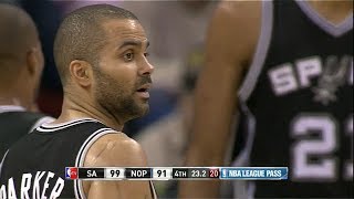 2014.02.03 - Tony Parker Full Highlights at Pelicans - 32 Pts, 9 Assists