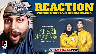 Khadi Jatt Naal (Official Video) | Kiran Bajwa ft. Prince Narula | REACTION BY RG #princenarula