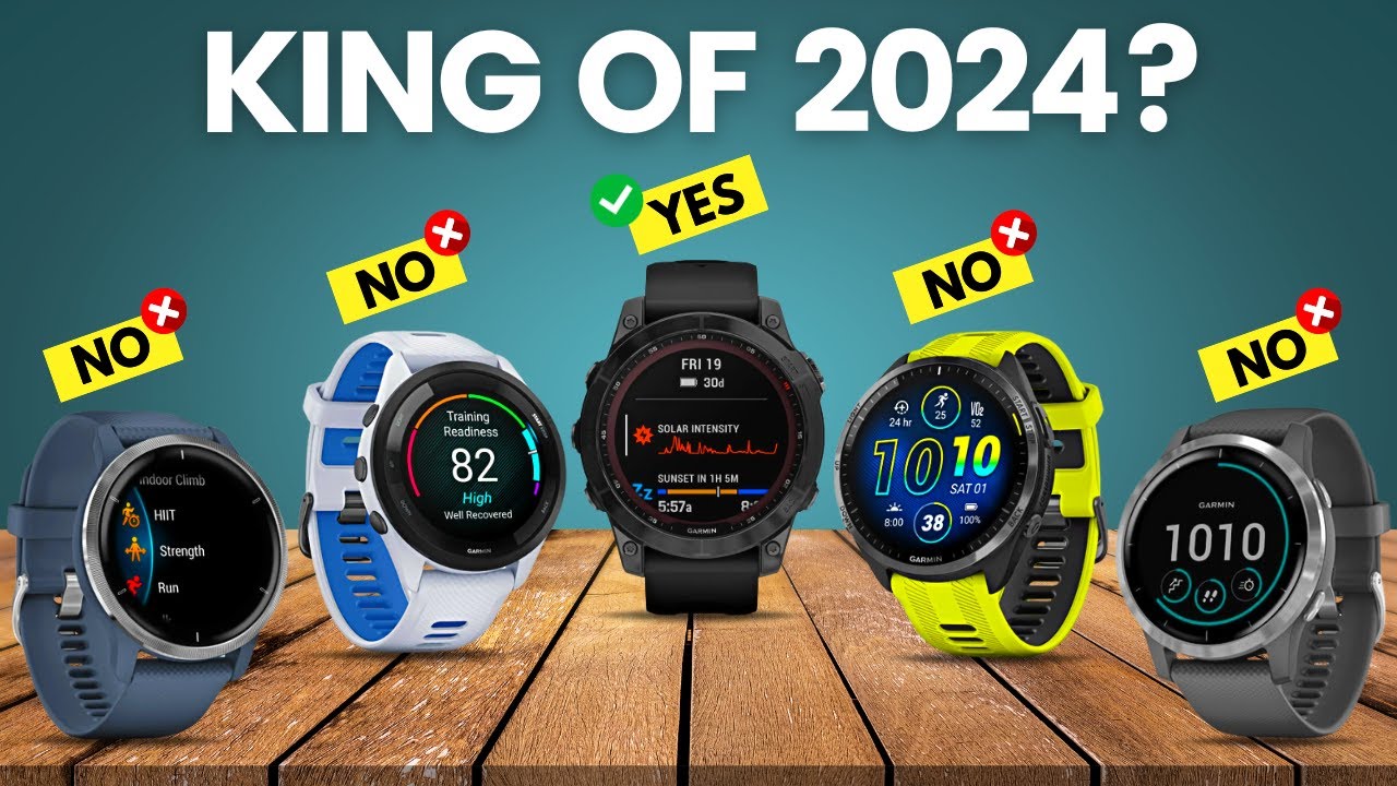 7 Best Garmin Watches 2024 - YouTube