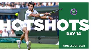 Fantastic Final Day Shots | Hot Shots Day 14 | Wimbledon 2023