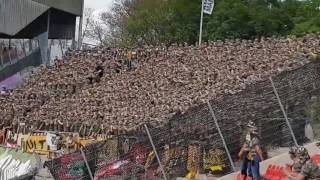 Dresdner "Fan Armee" in Karlsruhe 14.05.2017 KSC-Dynamo Dresden 3-4