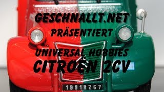 Geschnallt.net präsentiert Universal Hobbies CITROËN 2CV - MOTOSTANDARD