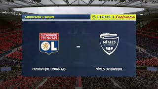 FIFA 20 LYON VS NIMES LIGUE 1 PREDICTION