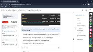 Connect to Cloud SQL from an Application in Google Kubernetes Engine | GSP449 | #googlearcade