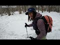 【位山 雪山登山】スノーシュー歩きを初体験！斜度緩めの登山道をのんびりと登るつもりが大誤算でした．．．　2024年12月