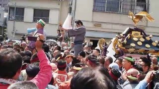 浅草　三社祭　一之宮　本社神輿渡御　寿一町会　２０１６．５．１５　Asakusa Sanja Matsuri Tokyo Japan