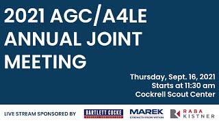 2021 AGC/A4LE Annual Joint Meeting