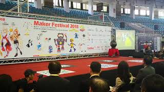 2018-10-27 Maker Festival 無人機室內群飛表演