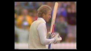 DAVID GOWER 215 ENGLAND v AUSTRALIA 5th TEST MATCH EDGBASTON AUGUST 17 \u0026 19 1985