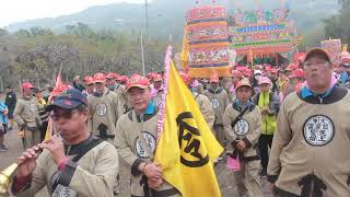 2019.03.09大甲鎮瀾宮天上聖母高雄阿蓮一日遶境-娘傘-馬頭鑼-開路鼓轎前吹-神轎