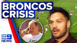 Broncos CEO fires two staff after Rabbitohs flogging | 9 News Australia