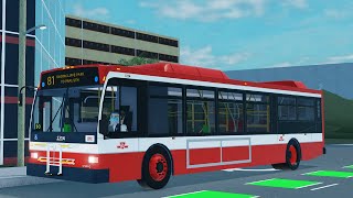 TTC: Thorncliffe Park (Roblox) | Orion VII Next Gen Hybrid 1214 on the 81 Thorncliffe Park