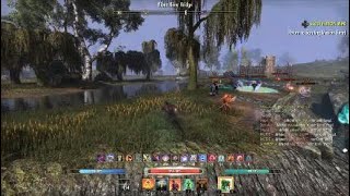 Eso PvP - Strongest DK Cleave makes his return w/a Hammer kill - Build video up