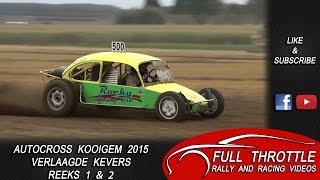 Autocross Kooigem 2015 Verlaagde Kevers