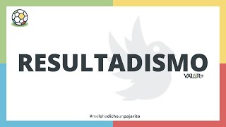 Resultadismo | Me lo ha dicho un pajarito