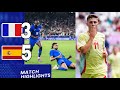 France U23 vs Spain U23 3_3 | THE FINAL | Men's Football Olympics highlights مباراة فرنسا واسبانيا