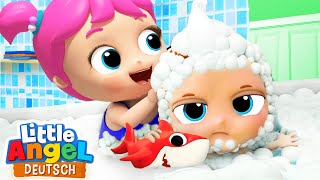 Alle Kinder in der Wanne | Kinderlieder mit Klein Joni | Little Angel Deutsch