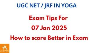 Exam tips For NET JRF in YOGA | Accurate Yoga |