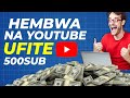 Tangira guhembwa na YouTube, wafungure Google adsense,ufite abantu 500 namasaha 3000.