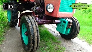 DIY ☆ change tires on the T-25 Vladimirtsov.