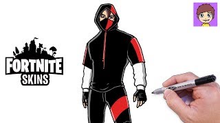 How To Draw Cuddle Team Leader Fortnite Art Tutorial Fortnite