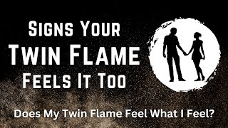 Signs Your Twin Flame Feels | Does My Twin Flame Feel That Same? 👩‍❤️‍💋‍👨| Twin Flame Podcast#15