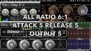 Empirical Labs Distressor Best Comparison!!! Hardware VS Arousor VS UAD Software Which One You Like?