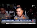 penampakan senjata api dan peluru di rumah terduga teroris pegawai bumn