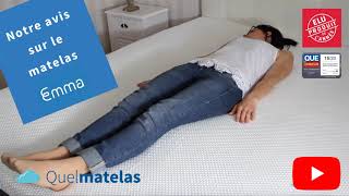 Matelas Emma : test et avis avant achat par QuelMatelas