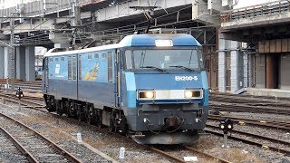 2019/12/13 JR Freight: EH200-5 for Inspection at Omiya