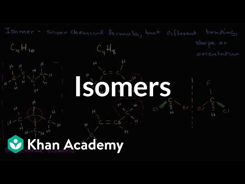 What is the name of compounds with the same chemical formula but differ in their structural or spatial organization?