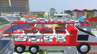 ALL CAR COLLECTION 🤯😱 AT MONSTER TRUCK ll SAKURASCHOOLSIMULATOR 👍✅✅✅ ll